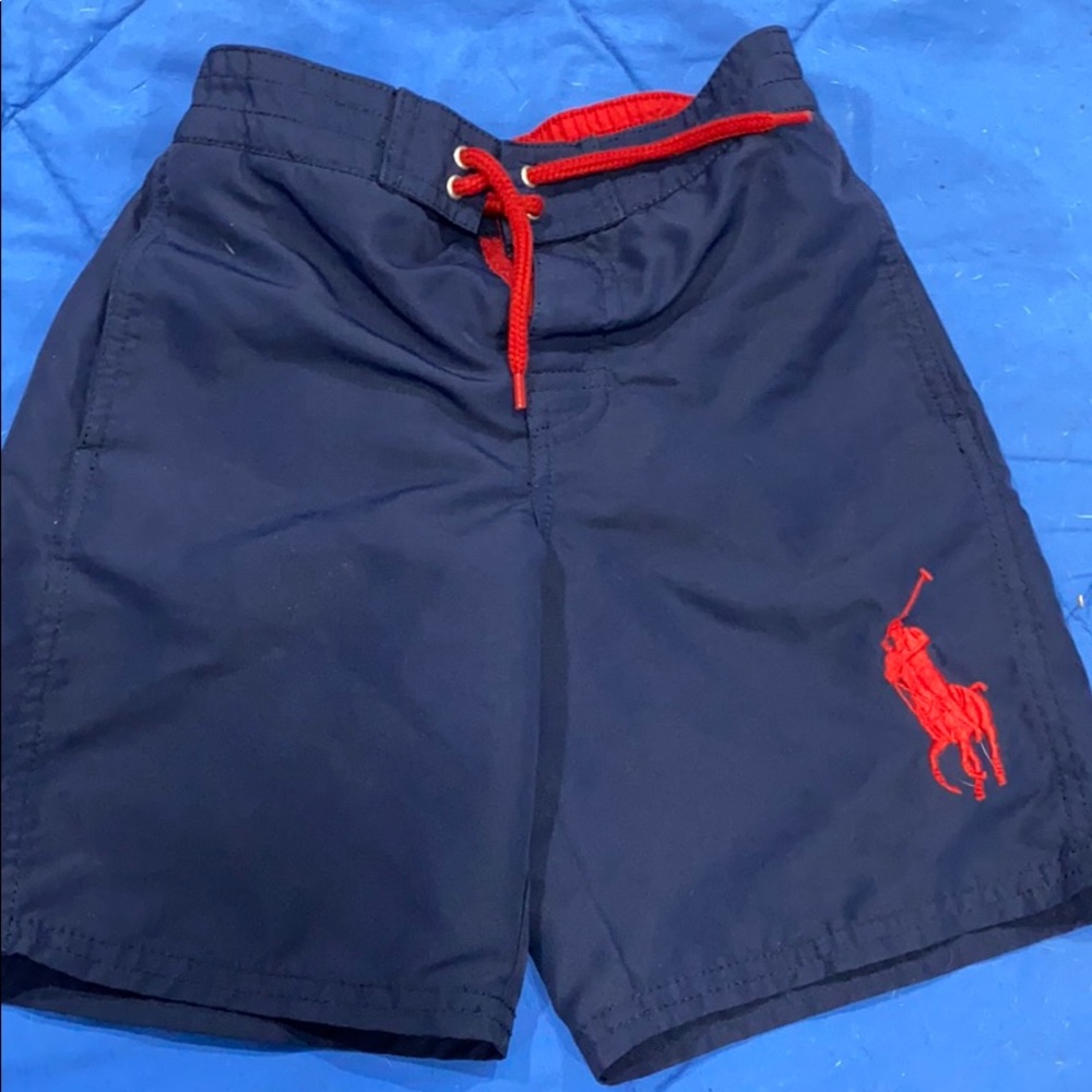 Boys polo bathing suit